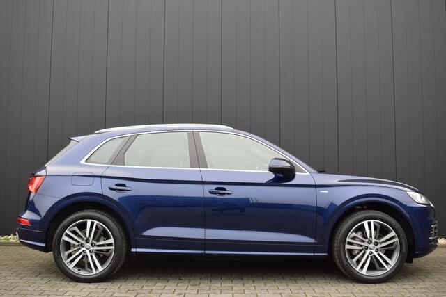 Audi Q5 2.0 TFSi 252pk Automaat Quattro S-Line LED | Panoramadak | Virtual | 2x S-Line | Leder/Alcantara | Luchtvering | Dealer Onderhouden!!