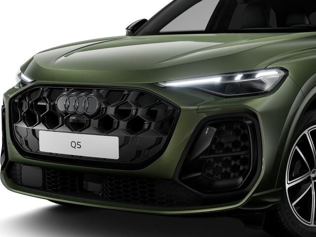 Audi Q5 2.0 TFSI e-hybrid quattro S edition 299 PK · Tech pro · Adaptieve luchtvering · Glazen panoramadak · Elek. wegklapbare trekhaak