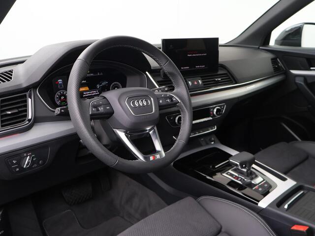 Audi Q5 55 TFSI e S edition Competition | 367 PK | SoH 93% | Trekhaak | Panoramadak | 21" LM velgen | Matrix LED | S line |