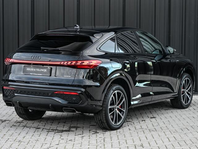 Audi Q5 Sportback 2.0 TFSI 368 PK E-HYBRID QUATTRO S EDITION COMPETITION | S-SEATS ADAPTIVE CRUISE | KEYLESS | STOELVERWARMING | ALCANTARA | 360 CAMERA | VIRTUAL COCKPIT | MEMORY SEAT | EL. TREKHAAK