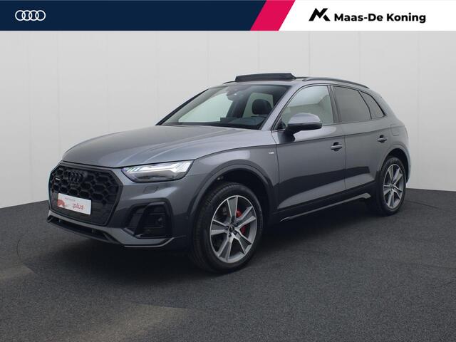 Audi Q5 55 TFSIe 270kW/367pk quattro S Line · Panoramadak · Leder · Trekhaak · 360 gr. Camera · Apple/Android Car Play · Adaptive Cruise Control · Garantie tot mei 2030 of 100.000km