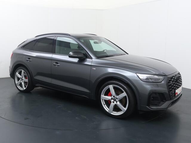 Audi Q5 Sportback 55 TFSI e S edition | 367 PK | SoH 100% | Trekhaak | Matrix LED koplampen | Luchtvering | Head-up display | B & O soundsystem | 21" LM velgen |