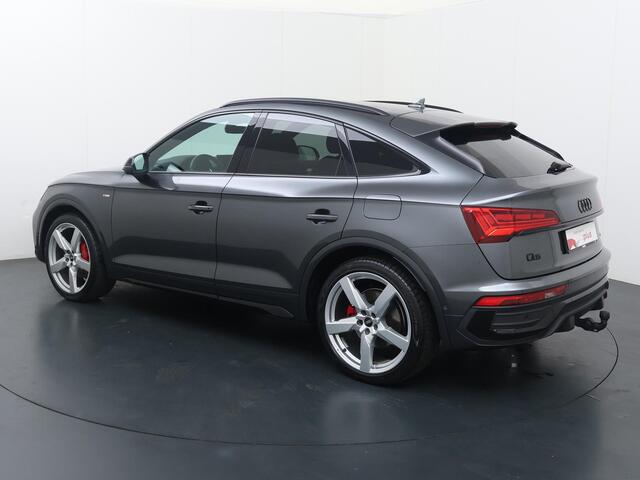 Audi Q5 Sportback 55 TFSI e S edition | 367 PK | SoH 100% | Trekhaak | Matrix LED koplampen | Luchtvering | Head-up display | B & O soundsystem | 21" LM velgen |