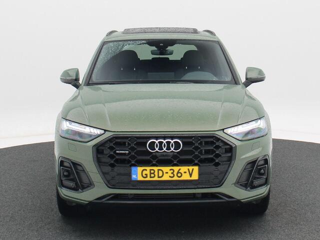 Audi Q5 50 TFSi e 299 Pk Automaat S-Line Competition | Full LED | Panoramadak | Adaptive Cruise | CarPlay | Stoelverwarming | 360 Camera | 20 Inch | Trekhaak | 41.076 Km!!