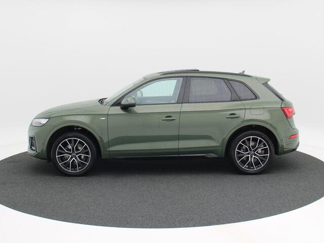 Audi Q5 50 TFSi e 299 Pk Automaat S-Line Competition | Full LED | Panoramadak | Adaptive Cruise | CarPlay | Stoelverwarming | 360 Camera | 20 Inch | Trekhaak | 41.076 Km!!