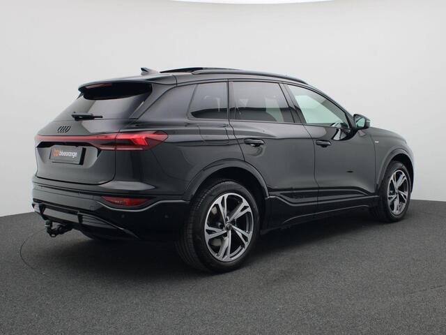 Audi Q6 e-tron Launch edition 83 kWh 252PK Panoramadak, Keyless, Warmtepomp, 360gr. Camera, Stoelverwarming, Trekhaak, LED Plus, Elektr. Achterklep, 20" LM Velgen
