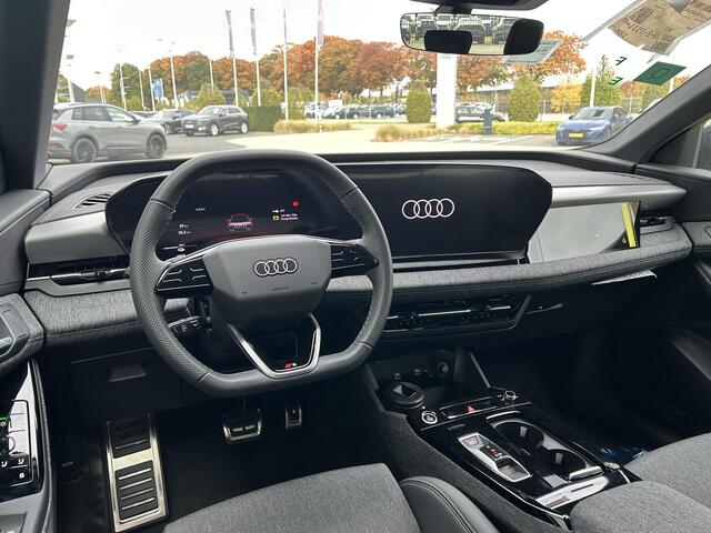 Audi Q6 e-tron S edition (B1) e-tron perf 100Kwh 225 kW / 306 PK | Luchtvering | Stuurwielverwarming | Matrix | Keyless Entry | Elektrische Stoel | Stoelverwarming voor-achter |