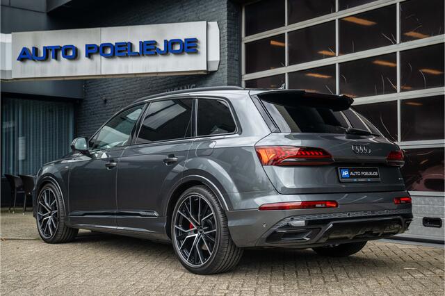 Audi Q7 60 TFSI E Quattro, 456PK, Competition, ACC, Bose, 360*Camera, Luchtvering, Black Optiek, Matrix, Tour, Elektrische Trekhaak, 22'LMV! BTW!