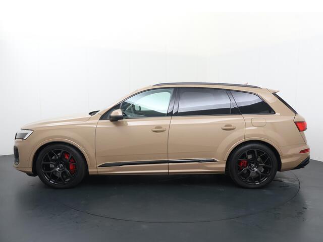 Audi Q7 Pro Line S 55 TFSI e 290 kW / 394 pk SUV 8 versn. Tiptronic quattro | Audi Virtual cockpit | B&O Premium 3D Sound | Adaptv. luchtvering | Sportstoelen plus voorin | Optiekpakket Zwart plus | Glazen panorama schuif/kantel dak | Lichtpakket plus ambient | A