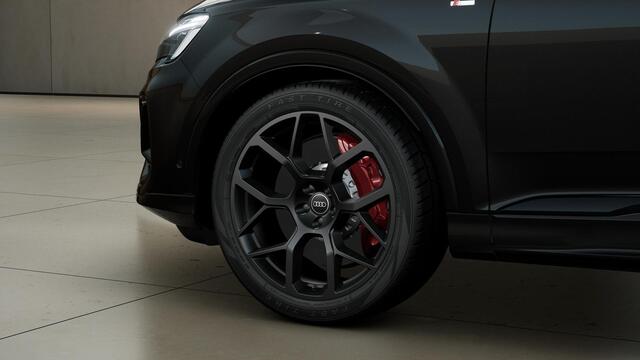 Audi Q7 55 TFSI e quattro Pro Line S panoramadak, omgevingscamera's, adaptive cruise control, B&O soundsysteem, vierwielbesturing, Sportstoelen Plus, leder interieur ruitpatroon, optiekpakket zwart Plus, trekhaak, comfortsleutel