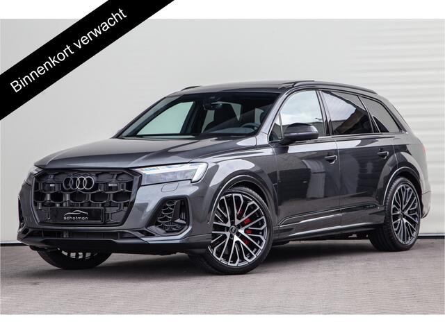 Audi Q7 60 TFSI e quattro Competition Facelift 4Wielsturing, Carbon, Pano, 490pk