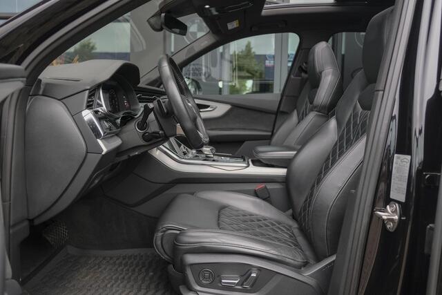 Audi Q7 55 TFSIe 380pk Quattro Panoramadak Luchtvering RS-Leder ACC BlackOptic VirtualCockpit Navi-High Matrix Keyless Camera 22''