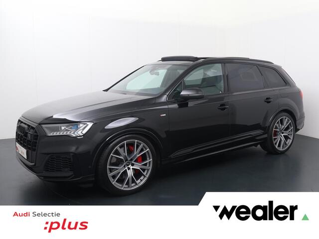 Audi Q7 60 TFSI e quattro Pro Line S Competition | 462 PK | SoH 95% | Trekhaak | Achteruitrijcamera | Panoramadak |