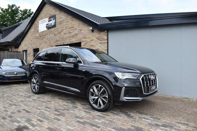Audi Q7 55 TFSI E Quattro S Line, Matrix, Pano, Exclusief Leder