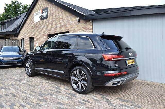 Audi Q7 55 TFSI E Quattro S Line, Matrix, Pano, Exclusief Leder