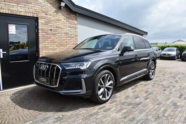 Audi Q7 55 TFSI E Quattro S Line, Matrix, Pano, Exclusief Leder