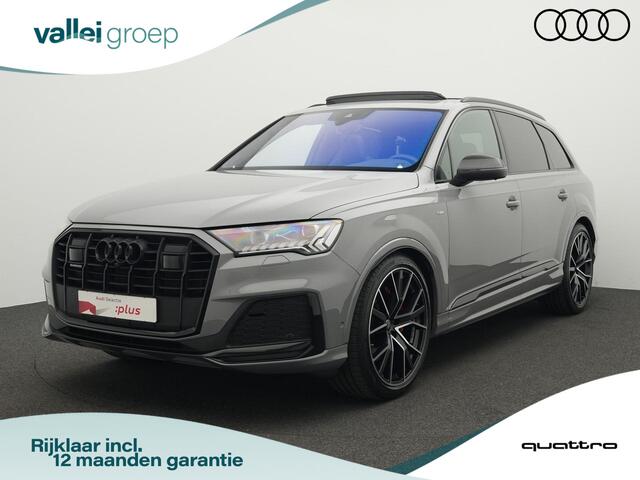 Audi Q7 7 pers. 50 TDI 286 pk tiptronic quattro S edition / Competition Plus | B&O Advanced | Panoramadak | Trekhaak | Standkachel | Valcona leder | Laser LED | Sportstoelen plus | Geheugen-/massagestoelen