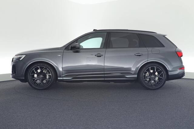 Audi Q7 55 TFSI e 394pk quattro Pro Line S Leder Trekhaak 360Camera Head-Up B&O Memory Panoramadak Keyless Virtual Cockpit Navigatie