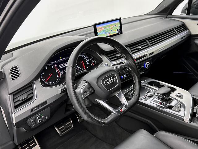Audi Q7 3.0 TDI Quattro S-Line Grijs kenteken 22"inch lichtmetaal Leder Bose Led Elektrische trekhaak