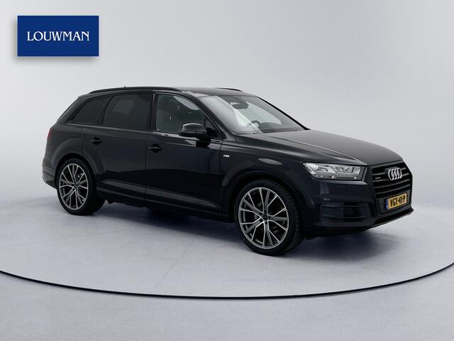 Audi Q7 3.0 TDI Quattro S-Line Grijs kenteken 22"inch lichtmetaal Leder Bose Led Elektrische trekhaak