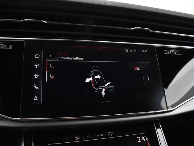 Audi Q7 Pro Line Advanced 55 TFSI e 394 PK · Assist. pakket parking plus + tour + city · Comfortsleutel · Trekhaak · Stoelverwarming voor + achter · Stoelmassage + ventilatie