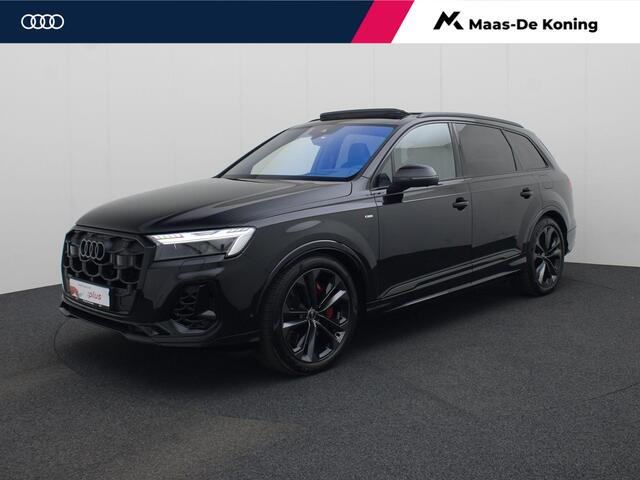 Audi Q7 55 TFSIe 290kW/394PK quattro S Line · Panoramadak · Leder · Trekhaak · 360 gr. camera · Garantie tot 04-02-2030 of 100.000km