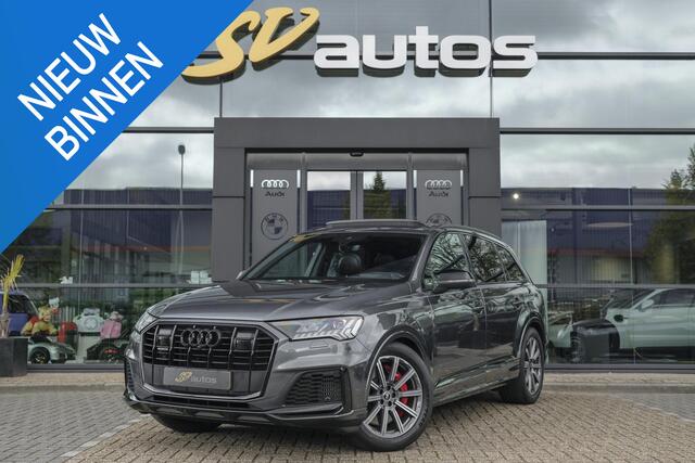 Audi Q7 60 TFSIe 455pk Competition Hybrid Panoramadak *BTW* Head-up Trekhaak elektrisch Leder Adaptive cruise DAB Carplay