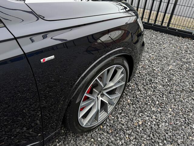 Audi Q7 55 TFSIe S-Line 2021 Luchtvering|Camera|Trekhaak|SQ7 Zwart