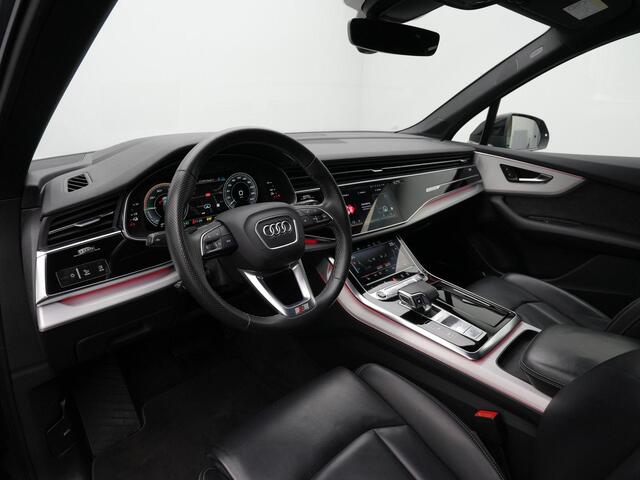 Audi Q7 60 TFSI e 456 pk tiptronic quattro Pro Line S Competition / S-Line | Panoramadak | Valcona leder | Rondomzicht camera | Bang & Olufsen | Head-up display