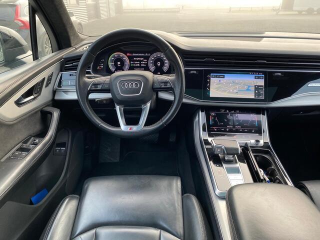 Audi Q7 60 TFSI e quattro Competition Top View 360° Camera Pano Trekhaak Matrix Alcantara Hemel
