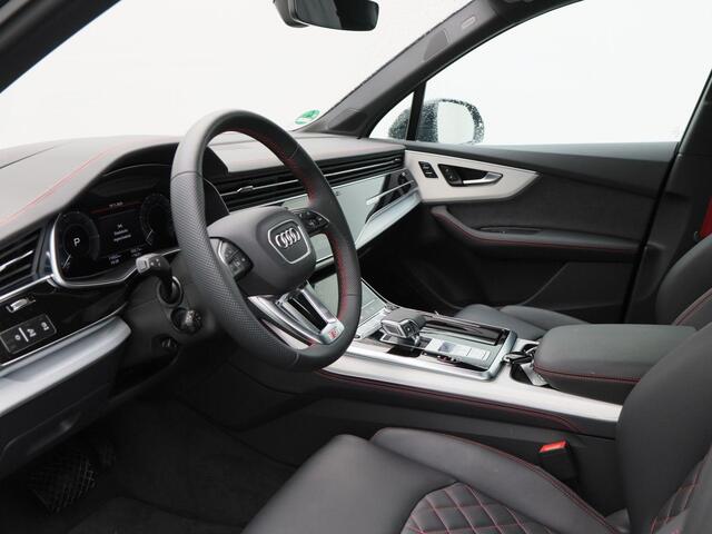 Audi Q7 60 TFSi e 490 Pk Automaat quattro S-Line | Panoramadak | Valcona Leder | Stoelverwarming | B&O Audio | 4wiel Besturing | Trekhaak | 22 Inch | 11.625 Km!!