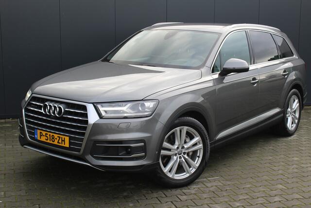 Audi Q7 3.0 TFSI quattro Pro Line S 334pk | Incl. 12 maanden garantie | Trekhaak elektrisch | Keyless entry | Luchtvering | Bose Audio | Nachtvisie | Head-up display | Stoelverwarming | Virtual cockpit | Memory seats | Stuurverwarming | Dodehoek detectie | F1 fli