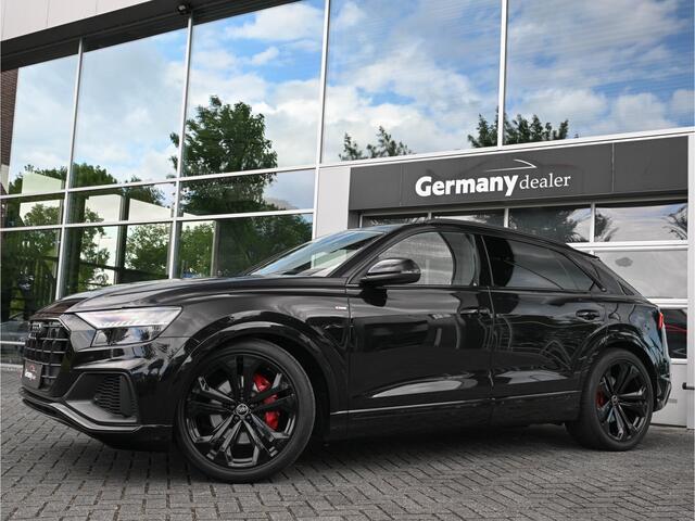 Audi Q8 55TFSI 340PK V6 Quattro S-Line Black Optic Lucht Pano M-led Softclose Head-Up Nachtz 23-Inch