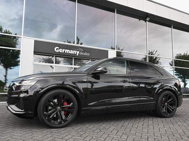 Audi Q8 55TFSI 340PK V6 Quattro S-Line Black Optic Lucht Pano M-led Softclose Head-Up Nachtz 23-Inch