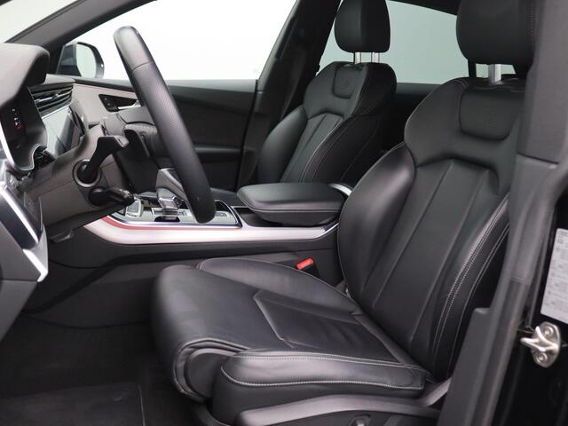 Audi Q8 55 TFSI e quattro Pro Line S 380PK S-Tronic S-Line, Servosluiting, Nachtzichtcamera, Memorystoel, Keyless, Elektr. Achterklep, PDC voor en achter, Navi, Stoel-Stuurverwarming, Trekhaak, 21" LM Velgen