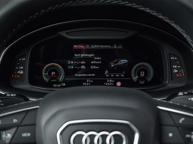 Audi Q8 60 TFSI e QUATTRO PRO LINE S COMPETITION | EXCLUSIVE INTERIEUR | MEMORY SEATS | BANG&OLUFSEN | HEAD-UP | PANORAMADAK | 360 CAMERA | CARBON INLEG | SOFT-CLOSE | TREKHAAK | AMBIANCE INTERIEUR | ADAPTIVE CRUISE |