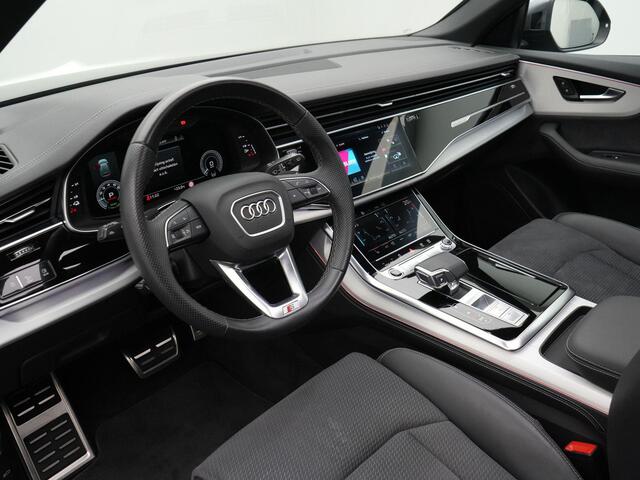 Audi Q8 55 TFSI e 280 kW / 381 pk quattro Tiptronic Pro Line S | Panoramadak | Rondomzicht camera | Bang & Olufsen sound | Luchtvering | Standkachel | Trekhaak | 22 inch
