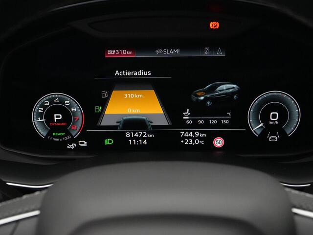 Audi Q8 55 TFSI e 280 kW / 381 pk quattro Tiptronic Pro Line S | Panoramadak | Rondomzicht camera | Bang & Olufsen sound | Luchtvering | Standkachel | Trekhaak | 22 inch