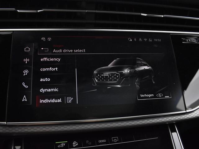 Audi Q8 60 TFSIe 490pk Quattro S Line Competition · Luchtvering · 360 Camera · Servosluiting · Panoramadak · Elek. trekhaak · Stoelventilatie · 22'' Inch · Garantie t/m 12-02-2028 of 90.000km