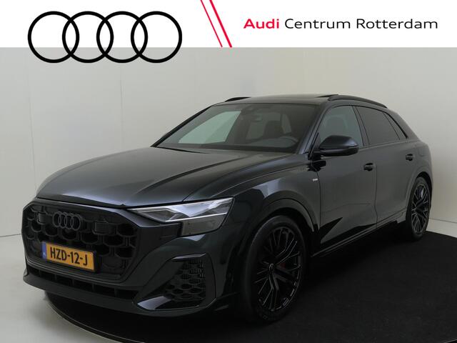 Audi Q8 55 TFSI e quattro Pro Line S Exclusive kleur Tiefgruen Pareleffect