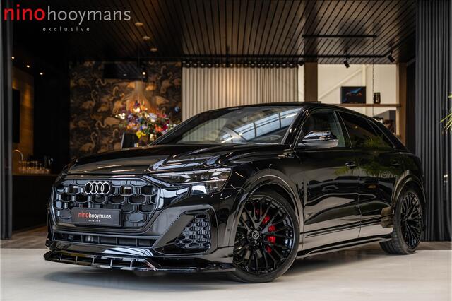 Audi Q8 60 TFSI e Competition | 5 jaar garantie | Alcantara | Rood stiksel | Rode gordel | Soft-close | 5 jaar garantie |