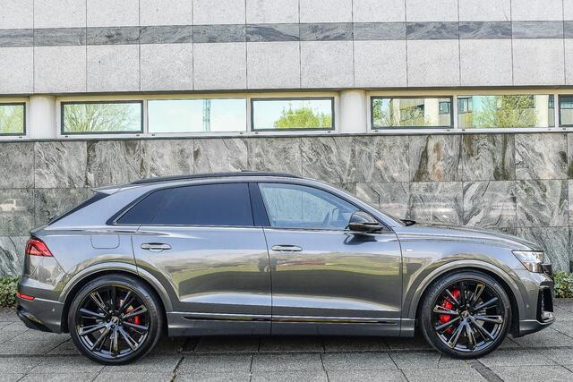 Audi Q8 60 TFSI e quattro Pro Line S Competition Audi Exclusive Cognac|B&O Advanced|4W-sturing|Massage|Trekhaak|Carbon|