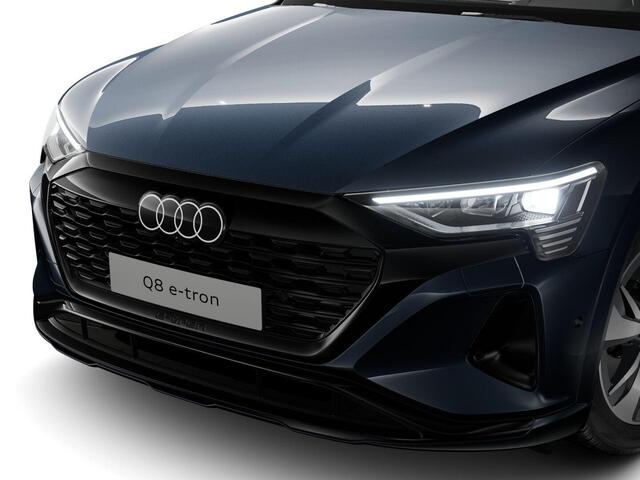 Audi Q8 e-tron 50 quattro Edition 95 kWh 340pk | Lederen bekleding | | 20 inch lichtmetalen velgen | Elektrisch verstelbare voorstoelen met geheugen | Parkeercamera |