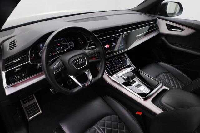 Audi Q8 60 TFSI e 462 pk tiptronic quattro Pro Line S Competition | Panoramadak | Valcona leder | Sportstoelen Plus | Bang & Olufsen | Rondomzicht camera