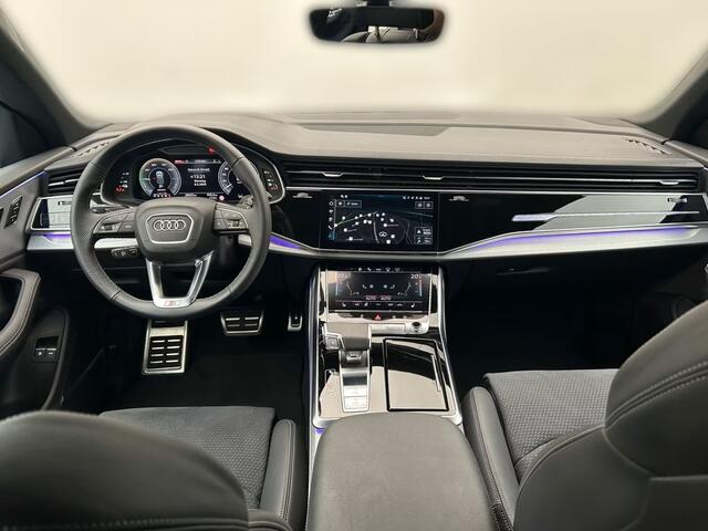 Audi Q8 55 TFSI e Quattro Pro S-LINE ** MATRIX, HALF-LEDER, VIRTUAL, ACC, B&O, HuD, LUCHTVERING ** 1e EIG - 5 jaar AUDI GAR - UNFALLFREI ** ** INFORMEER OOK NAAR ONZE AANTREKKELIJKE FINANCIAL-LEASE TARIEVEN **