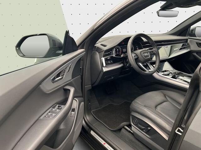 Audi Q8 55 TFSI e Quattro Pro S-LINE ** MATRIX, LEDER, VIRTUAL, ACC, MEM, HuD, LUCHTVERING ** 1e EIG - 5 jaar AUDI GAR - UNFALLFREI ** ** INFORMEER OOK NAAR ONZE AANTREKKELIJKE FINANCIAL-LEASE TARIEVEN **
