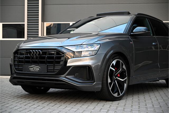 Audi Q8 55 TFSI e QUATTRO / S-LINE / PANO / RS SEATS / LED MATRIX / B&O / HUD / NACHTZICHT / 360 CAMERA / SOFTCLOSE / TREKHAAK