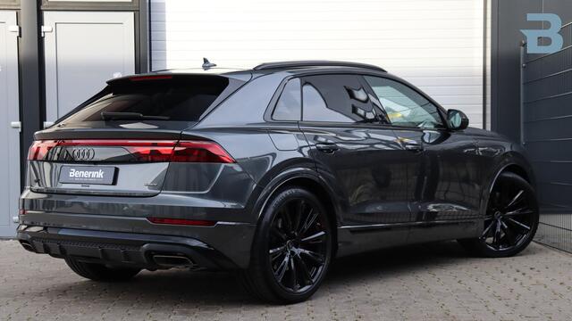 Audi Q8 60 TFSI e quattro Pro Line S Competition | B&O Advanced | Massage | Head-up | Panoramadak | HD Matrix | Soft-Close | Trekhaak | Stoelventilatie