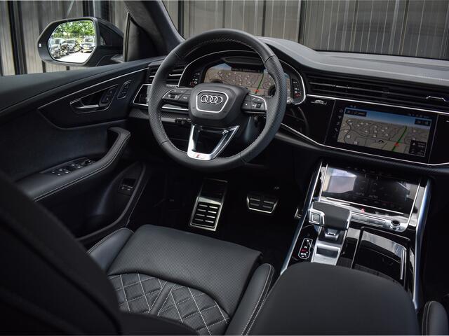 Audi Q8 60 TFSI e QUATTRO PRO LINE S COMPETITION | PANORAMADAK | 4 WIEL BESTURING | ALCANTARA HEMEL | AMBIANCE VERLICHTING | STOELMASSAGE | STOEL VENTILATIE EN -VERWARMING | HEAD-UP | 360 CAMERA | ELEKTR. TREKHAAK | SOFT CLOSE | LEDEREN DASHBOARD | GOODWOOD GRE
