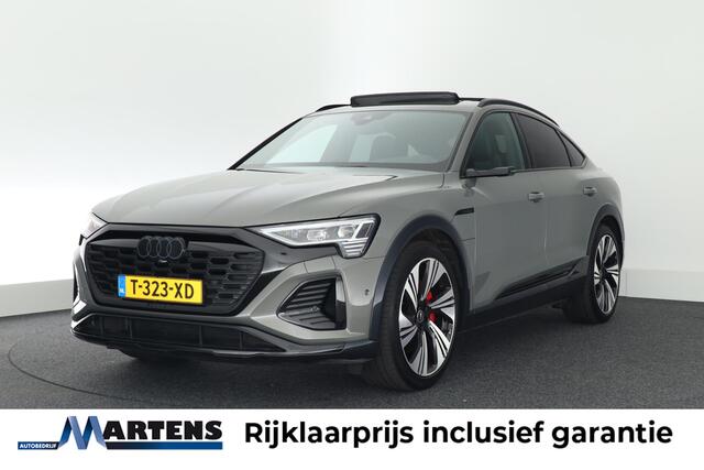 Audi Q8 Sportback e-tron 55 408pk quattro 2x S-Line 115 kWh Cameraspiegles B&O Leder Memory Luchtvering Stoelverwarming Panoramadak